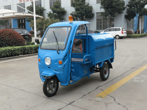 荆州电动保洁车_电动三轮铁皮保洁车