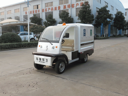荆州电动环卫车_电动垃圾分类车