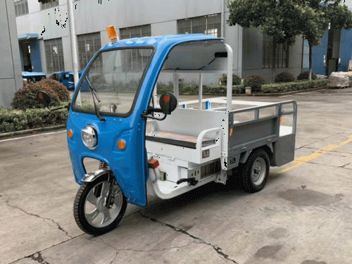 荆州电动保洁车_电动垃圾分类车