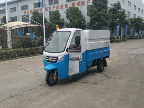 荆州电动冲洗车_电动三轮高压冲洗车