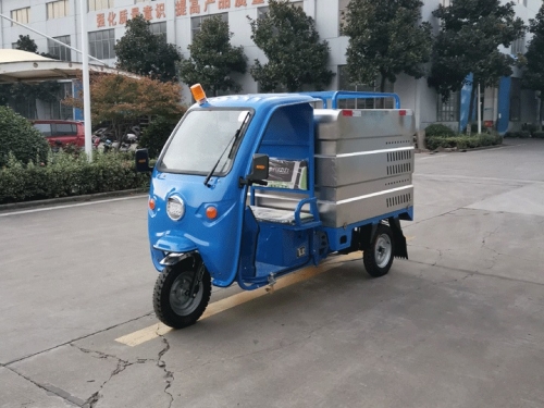 荆州电动冲洗车_电动三轮高压冲洗车