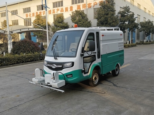 荆州电动冲洗车_多功能电动高压冲洗车