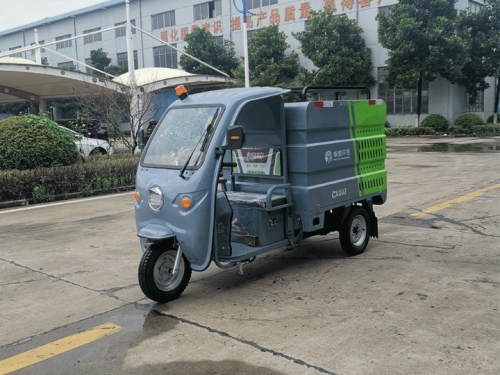 荆州电动冲洗车_纯电动三轮高压冲洗车