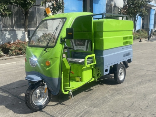 荆州电动冲洗车_电动三轮高压冲洗车